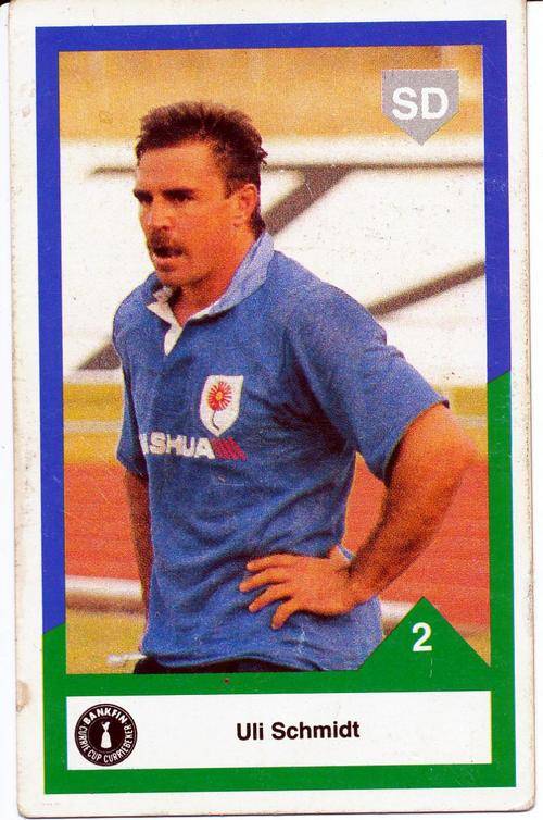 1992 Sports Deck: Uli Schmidt: Currie Cup: Card 2