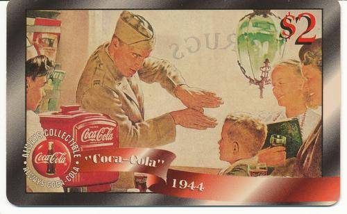 Military phonecards Mint Condition: Sprint: Coca Cola: 1944