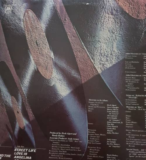 HERB ALPERT Rise (Very Good+/Very Good+)