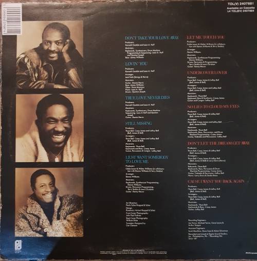 THE O'JAYS Let Me Touch You (Very Good+/Very Good+)