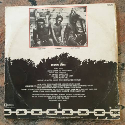 BURNING SPEAR Marcus Garvey (Very Good/Very Good-) VERY RARE