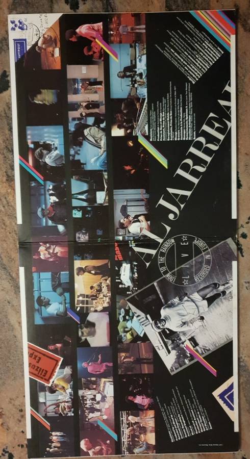 AL JARREAU Live - Double LP - Gatefold sleeve (Very Good+/Excellent) WBD 11614