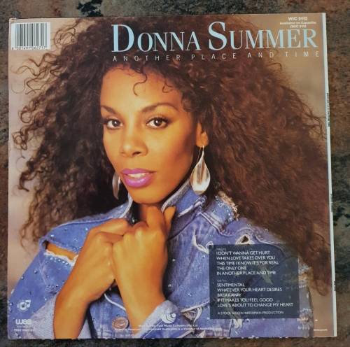 DONNA SUMMER Another Place And Time (Excellent/Excellent) SA Pressing 1989