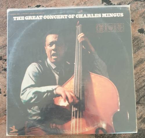 CHARLES MINGUS The Great Concert Of - 3 LP's (Very Good+/VG) PRST-34001 USA Pressing 1972 Prestige