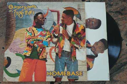 DJ JAZZY JEFF & FRESH PRINCE Homebase (Good+/VG) Steel Street Records HIP (D) 116 SA Press 1991