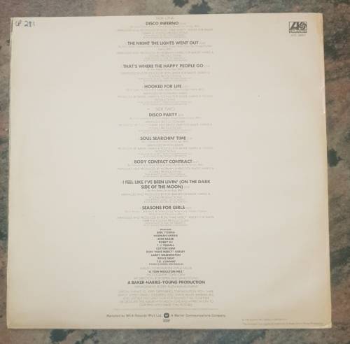 THE TRAMMPS The Best Of (Very Good+/Very Good) 1978 Atlantic Records ATC 9697 -  DISCO