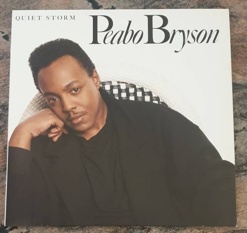 PEABO BRYSON Quiet Storm (Near Mint/Near Mint) Elektra 960 484-1 French Pressing 1986