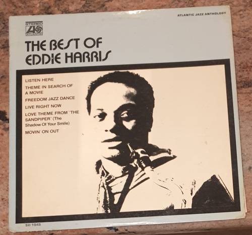 EDDIE HARRIS The Best Of (Very Good+/Very Good) Atlantic SD 1545 USA Pressing 1970 - RARE
