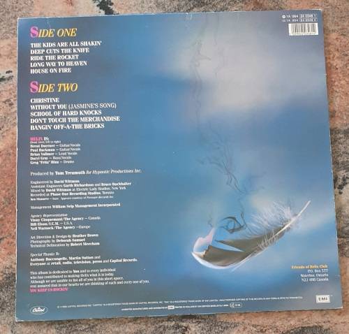 HELIX Long Way To Heaven (Very Good+/Very Good+) Capitol 1A 064-24 0348 1 Holland Pressing 1985