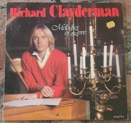 RICHARD CLAYDERMAN Melodies Of Love (Very Good/VG) Delphine ML 4428 South African Pressing 1980