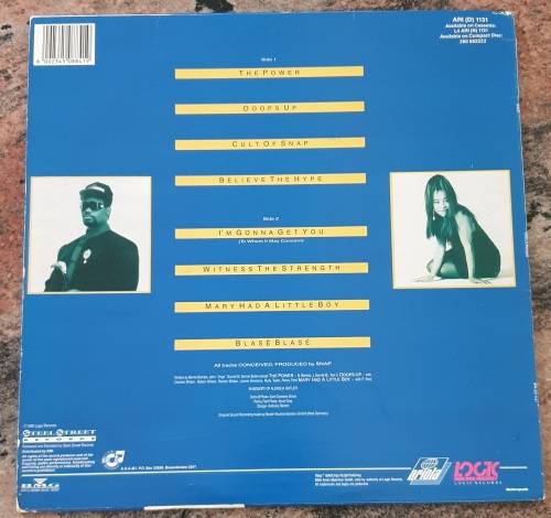SNAP World Power (Very Good/Very Good+) Steel Street Records ARI (D) 1131 South African Press 1990