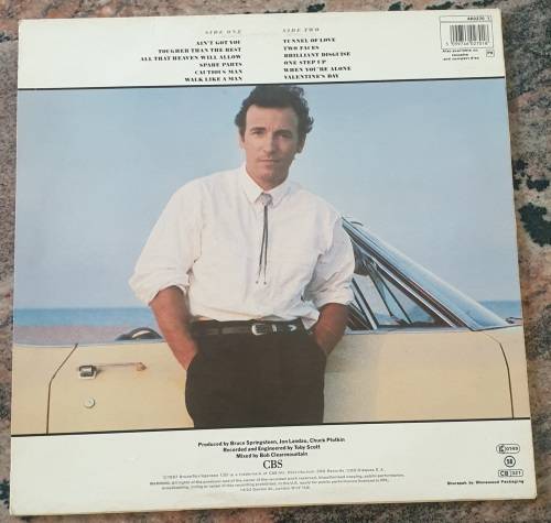BRUCE SPRINGSTEEN Tunnel Of Love (VG+/VG+) CBS 460270 1 United Kingdom Pressing 1987 - Lyrics