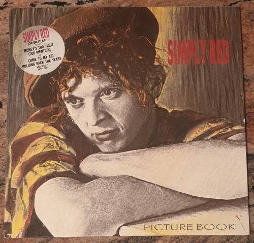 SIMPLY RED Picture Book (Excellent/Very Good+) Gema / Biem EKT 27 German Pressing 1985 - Lyrics