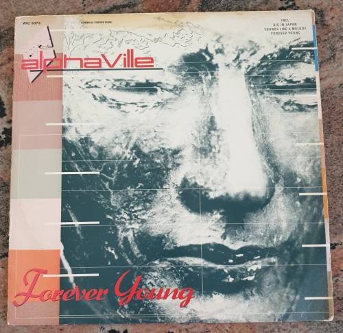 ALPHAVILLE Forever Young (VG+/VG) WEA WIC 5073 SA Pressing 1984 - Inner sleeve with lyrics