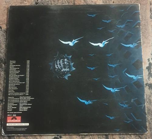 THE WHO Tommy - Double LP (VG+/VG+) Gema 184 216 German Pressing - Trifold sleeve with lyrics