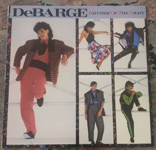 DEBARGE Rhythm Of The Night (Excellent/Very Good+) Motown TMC 5483 SA Pressing 1985 - VERY RARE