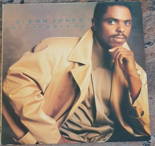 GLENN JONES All For You (Very Good+/Very Good+) Steel Street HIP (L) 74 SA Pressing 1990 - VERY RARE
