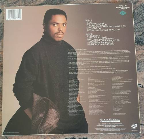 GLENN JONES All For You (Very Good+/Very Good+) Steel Street HIP (L) 74 SA Pressing 1990 - VERY RARE