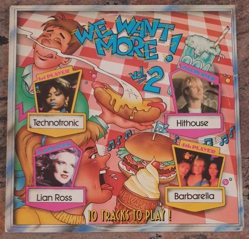 WE WANT MORE Vol. 2 (Very Good+/Very Good) Transistor CBK (N) 7138 SA Pressing 1989