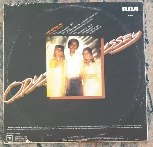 ODYSSEY I Got The Melody (Very Good/Very Good) RCA 38 725 South African Pressing 1981