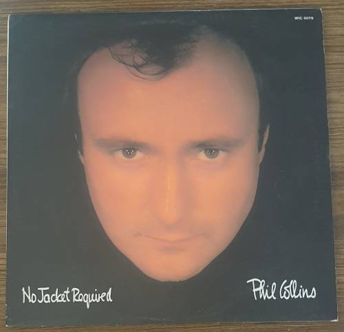 PHIL COLLINS No Jacket Required (Very Good+/Very Good+) WEA WIC 5076 SA Press 1985 - Lyrics inside