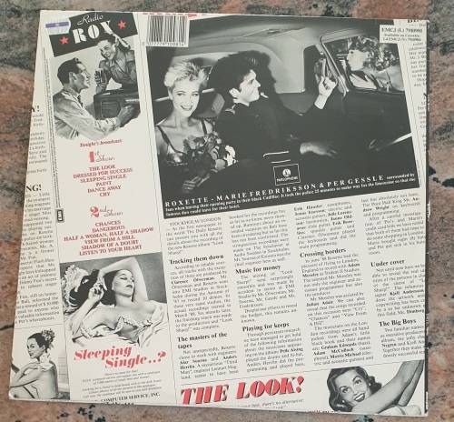 ROXETTE Look Sharp! (Very Good/Very Good+) EMI EMCJ (L) 7910981 SA Pressing 1989