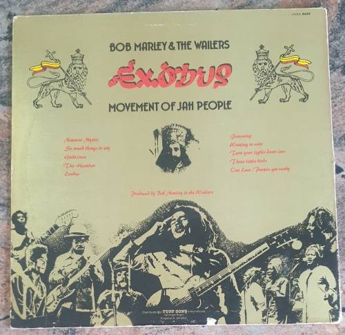 BOB MARLEY and THE WAILERS Exodus (VG+/VG) Island ILPS 9498 Original United Kingdom Pressing 1977