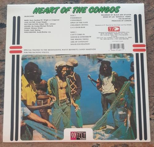 THE CONGOS Heart Of The Congos (Very Good+/Excellent) VP Records VPRL 1287 USA Pressing - Re-issue