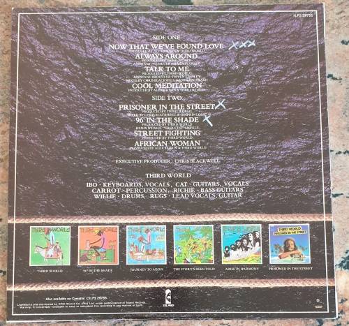THIRD WORLD Reggae Greats (Very Good+/Very Good+) Island ILPS 29755 SA Pressing 1982