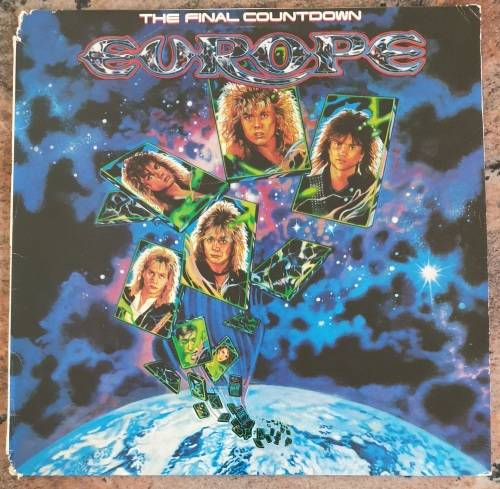 EUROPE The Final Countdown (Very Good/Good+) Epic KSF 3132 SA Pressing 1986