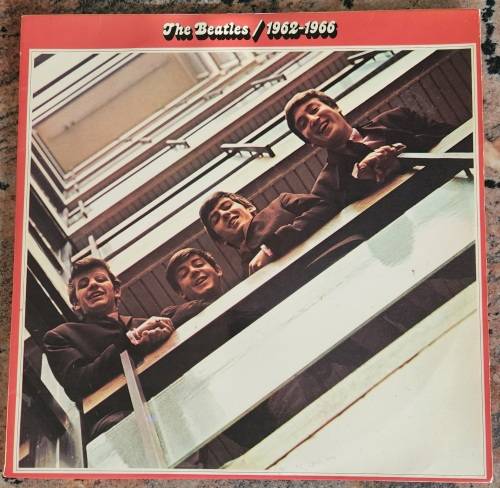 THE BEATLES 1962-1966 - Double LP (VG+/VG+) EMI Parlophone PCSP J(S) 717  - Lyrics - Gatefold
