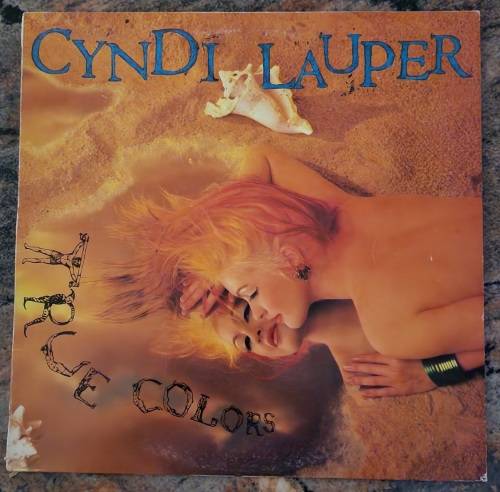 CINDI LAUPER True Colors (Very Good+/Very Good) Epic KSF 3120 SA Pressig 1986 - Lyrics inside
