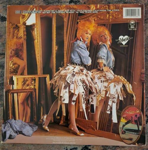 CINDI LAUPER True Colors (Very Good+/Very Good) Epic KSF 3120 SA Pressig 1986 - Lyrics inside