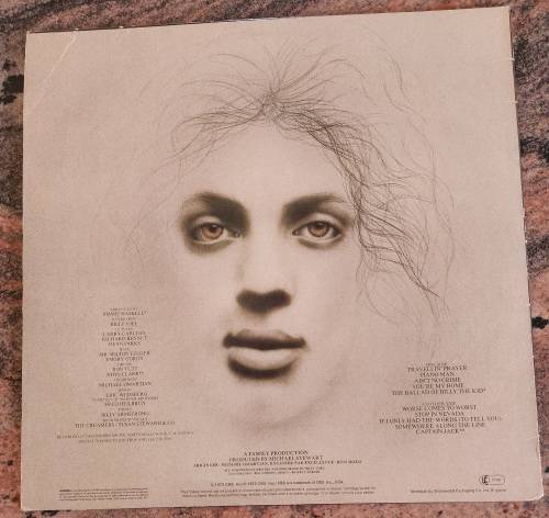 BILLY JOEL Piano Man (VG/VG) CBS LC 0149 UK Pressing
