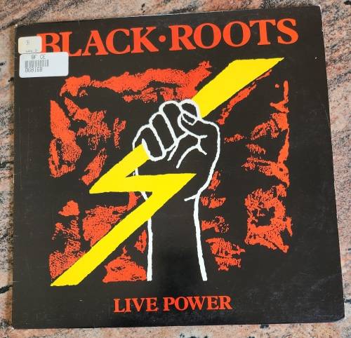 BLACK ROOTS Live Power (Very Good+/Very Good+) Tropical Records TROP 1 SA Pressing 1990 - RARE