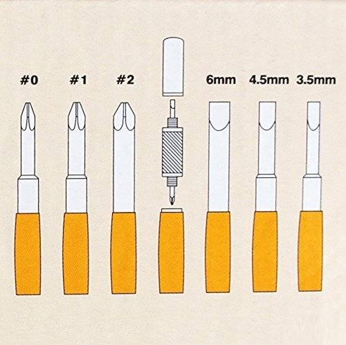8 in one Multi screwdriver with LED Torch - BATTERIES INCLUDED for this Auction