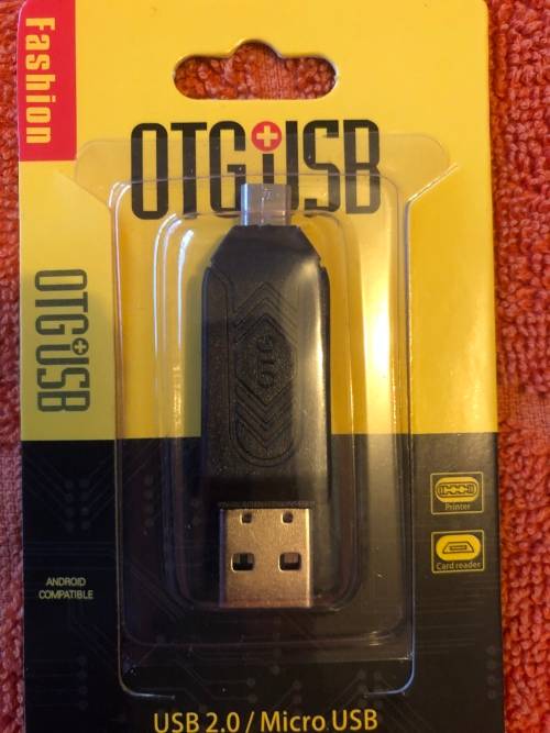 OTG USB MEMORY CARD FLASHDRIVE - 2 for 1 Bid