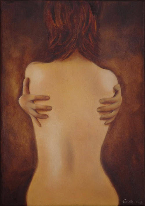 "Nude Back II" Oil painting on canvas (300mm x 400mm x 20mm)