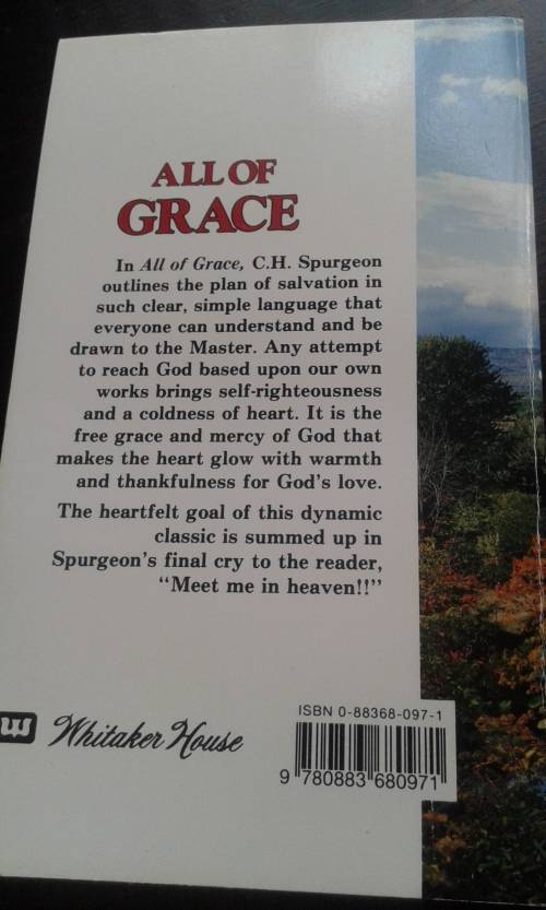 BOOK: ALL OF  GRACE - CHARLES SPURGEON
