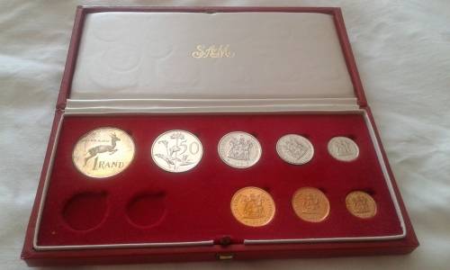 1972 PROOF SET ---WITH R1 SILVER ----NO GOLD