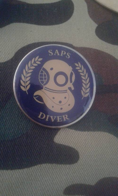 SADF - SAPS DIVER METAL FLASH ROUND