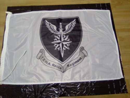 SADF 1 S.W.A.  RECCE COMMEMORATIVE FLAG - A GREAT FIND!!