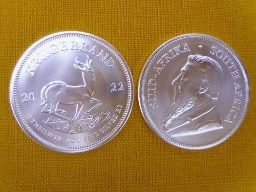 2022 SILVER 1OZ KRUGERRAND (BULLION) COIN