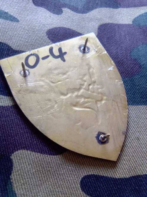 SADF ERA - SAP  COUNTER INSURGENCY (COIN) SHOULDER FLASH  - BLUE