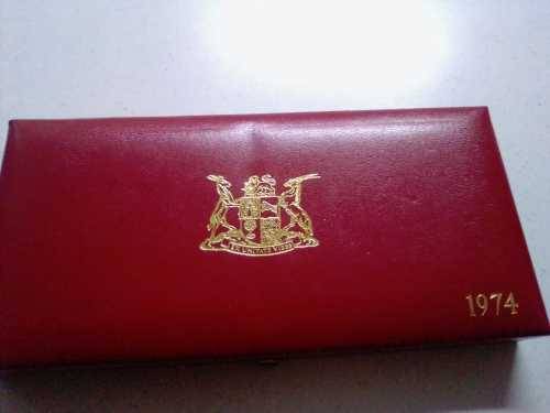 1974 RSA PROOF SET IN SA MINT BOX (R1 silver)
