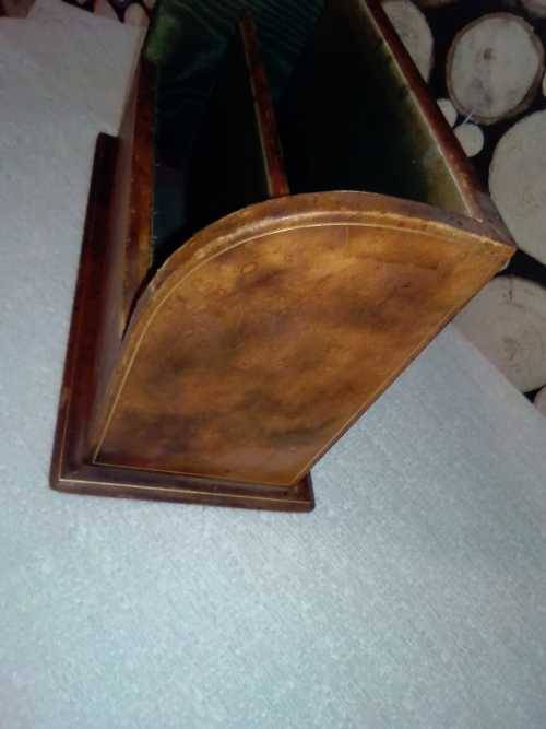 VINTAGE COLLECTORS WOODEN LETTER OR NOTE BOX