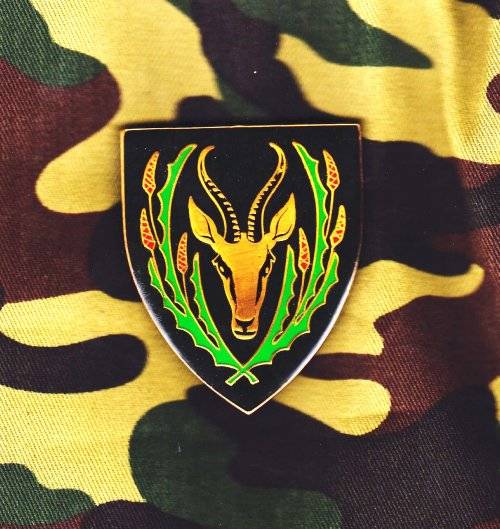 SADF 5 SAI INFANTRY BATTALION SHOULDER FLASH