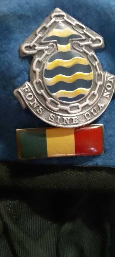 SADF MAINTENANCE/ ORDNANCE BERET  (WITH CAP AND BALKIE)