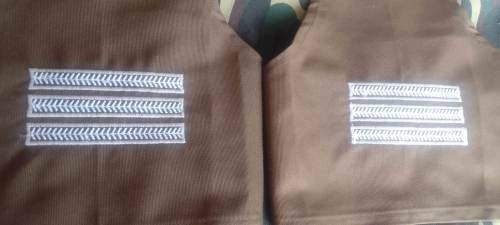 SADF/ SA ARMY  -SWATF SERGEANT BRASSARD SET