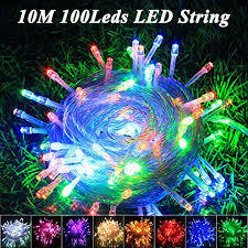 10meter fairy lights christmas MULTI-COLOR (minimum 10)
